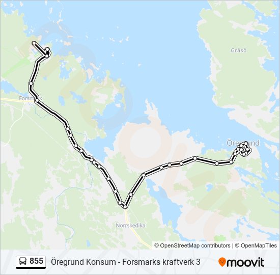 855  Line Map