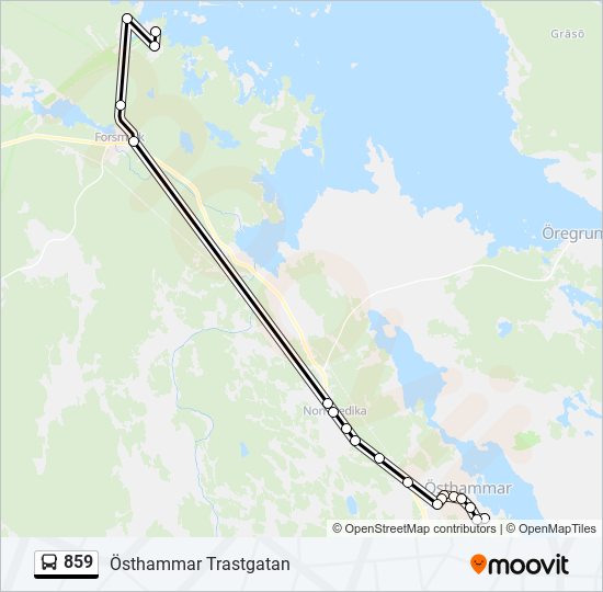 859  Line Map