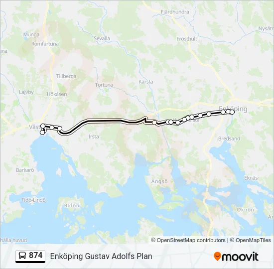 874  Line Map