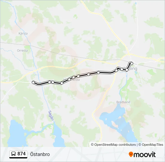 874  Line Map