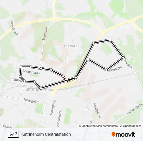 2  Line Map