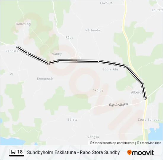 18  Line Map