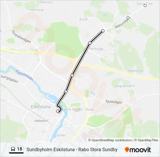 18  Line Map