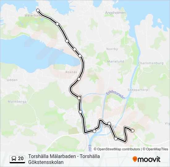 20  Line Map