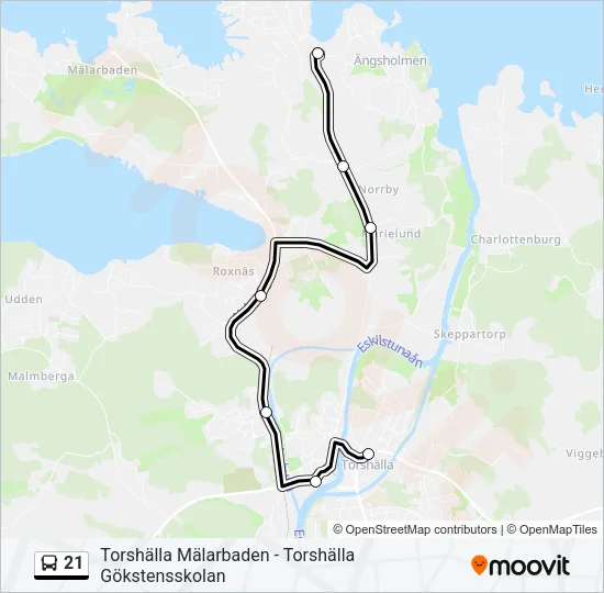 21  Line Map