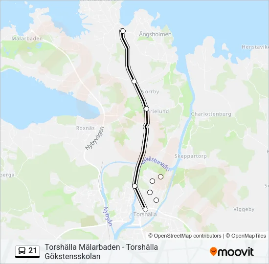 21  Line Map