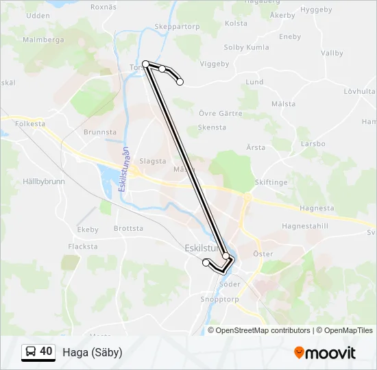 40  Line Map