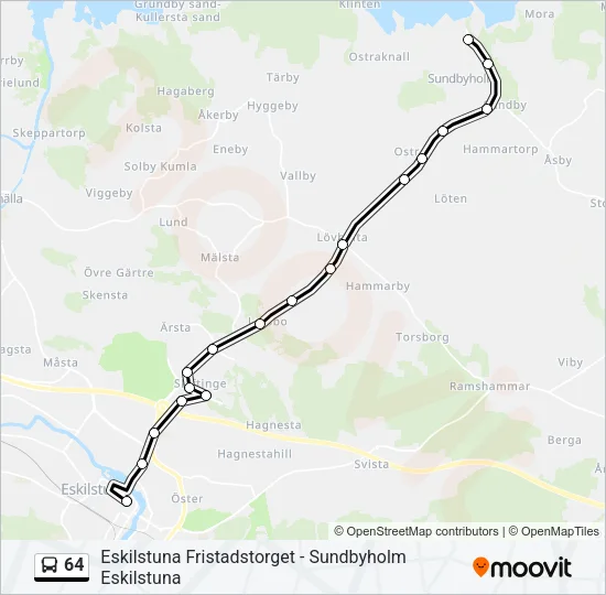64  Line Map
