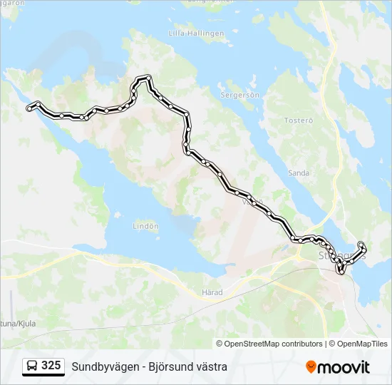 325  Line Map