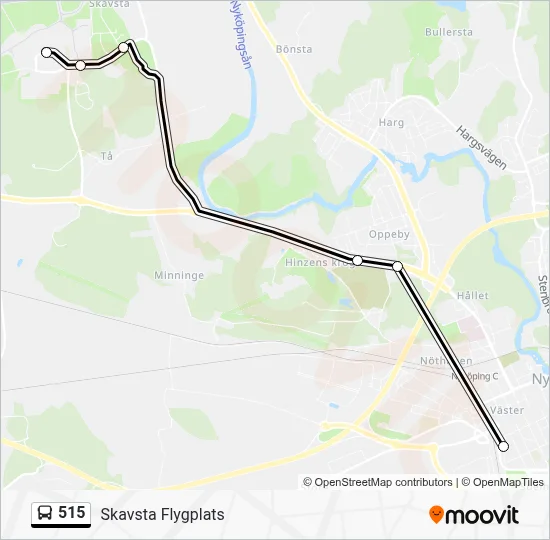 515-route-schedules-stops-maps-skavsta-flygplats-updated