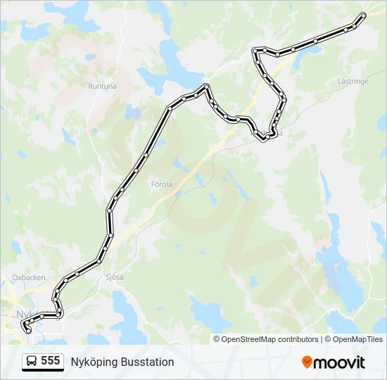 555  Line Map