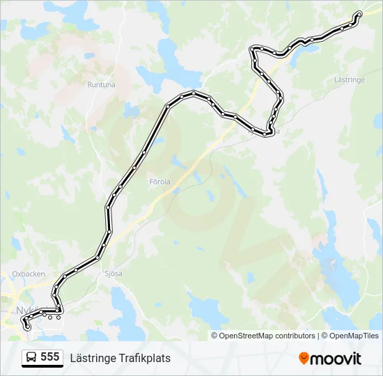 555  Line Map