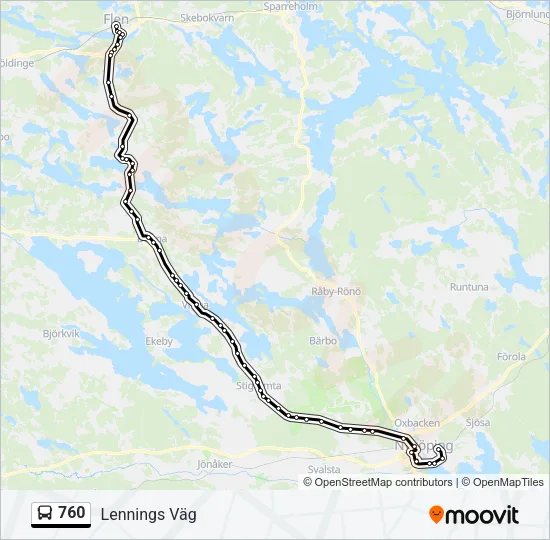 760  Line Map