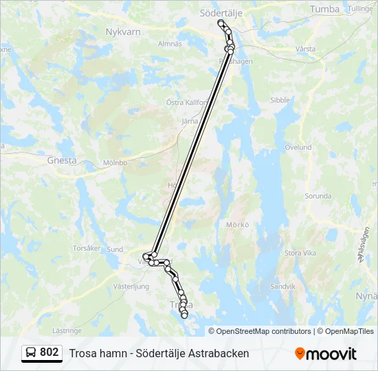 802  Line Map