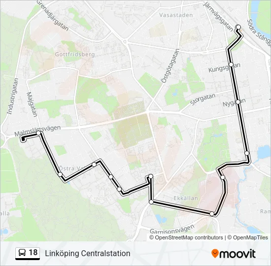 18  Line Map