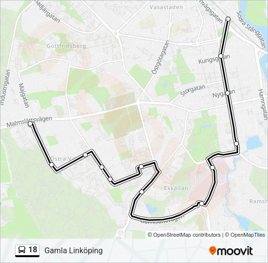 18  Line Map