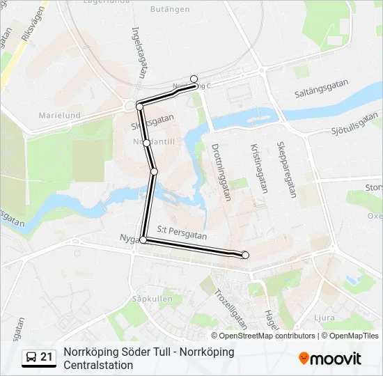 21  Line Map