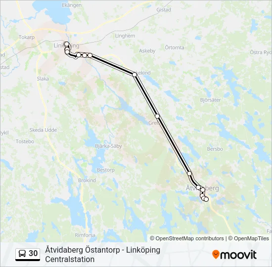 30  Line Map
