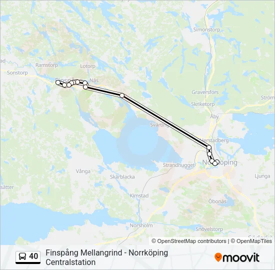 40  Line Map