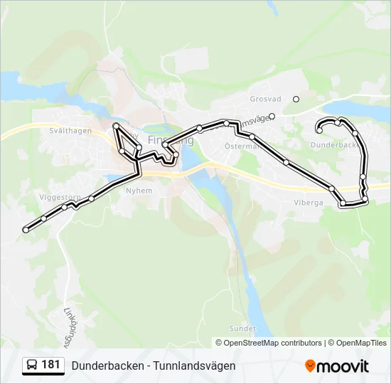 181  Line Map