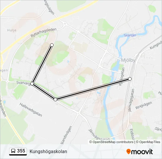 355  Line Map