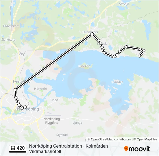420  Line Map