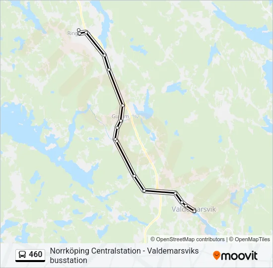 460  Line Map