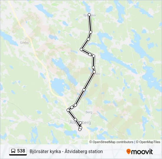 538  Line Map