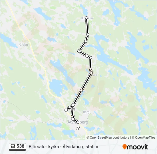 538  Line Map