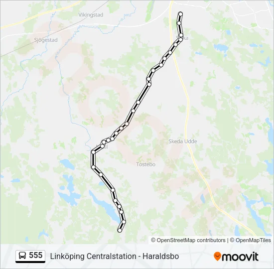 555  Line Map