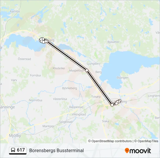 617  Line Map
