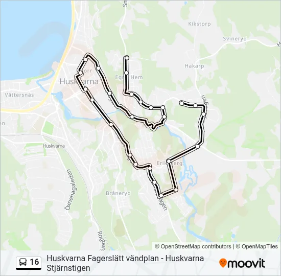 16  Line Map