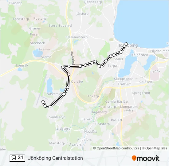 31  Line Map