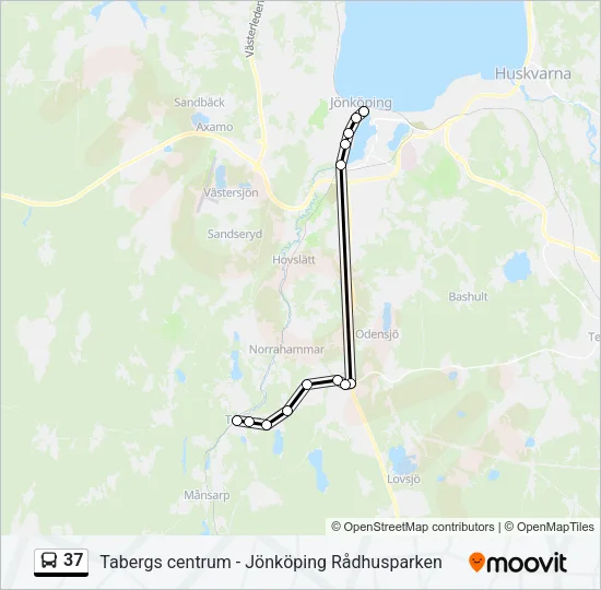 37  Line Map