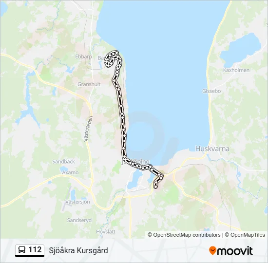 112  Line Map