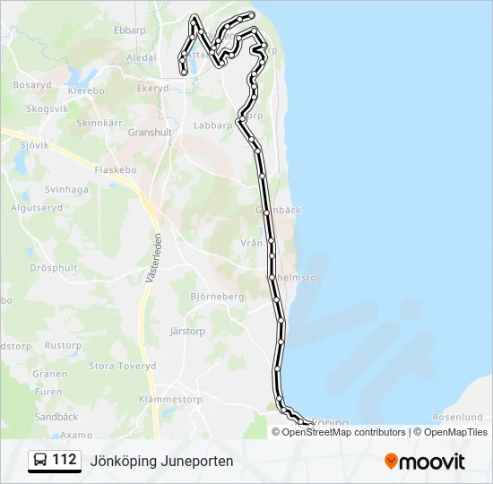 112  Line Map