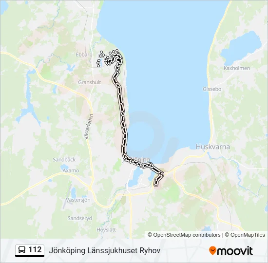 112  Line Map