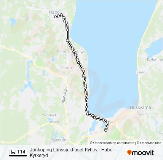 114  Line Map