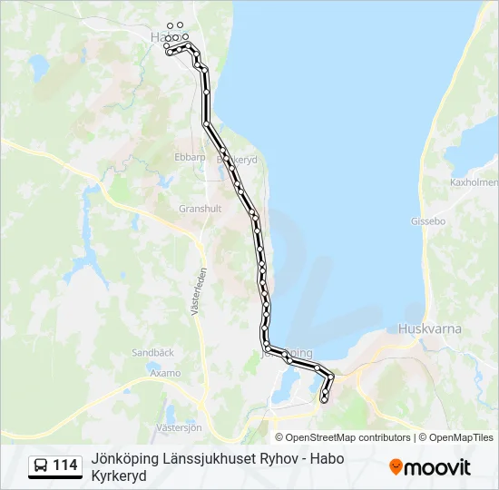 114  Line Map