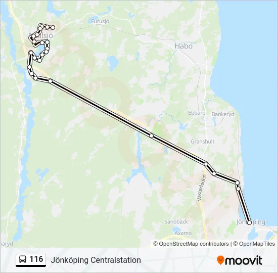 116  Line Map