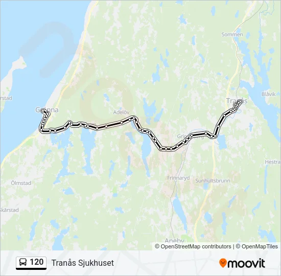 120  Line Map