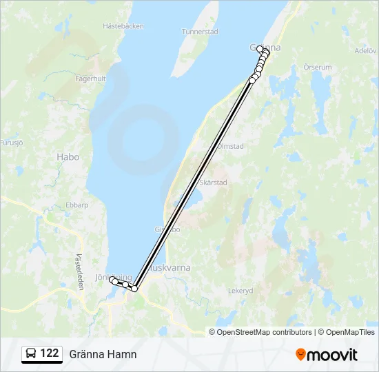 122  Line Map