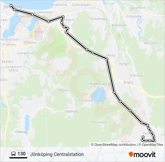 130  Line Map