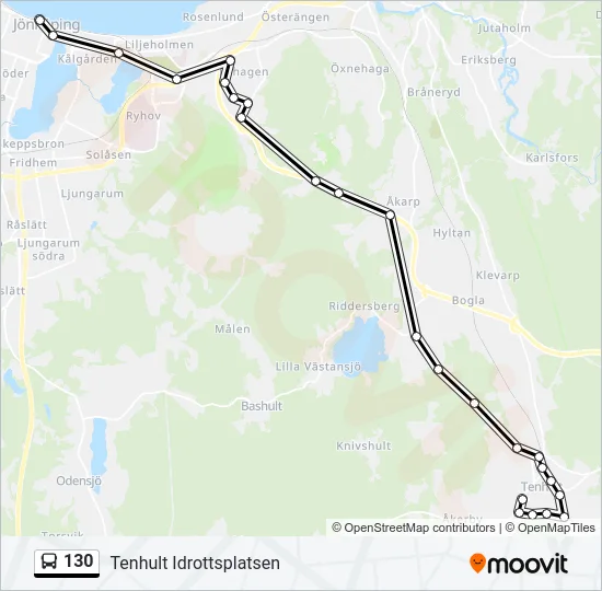 130  Line Map