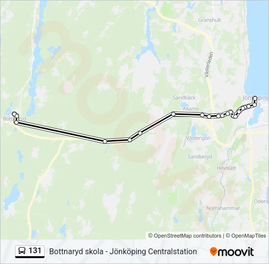 131  Line Map