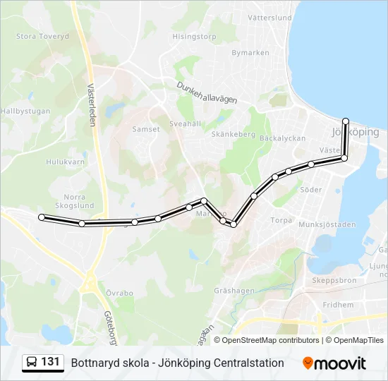 131  Line Map