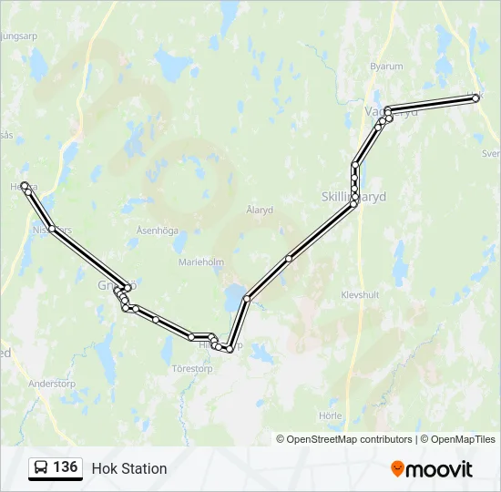 136  Line Map
