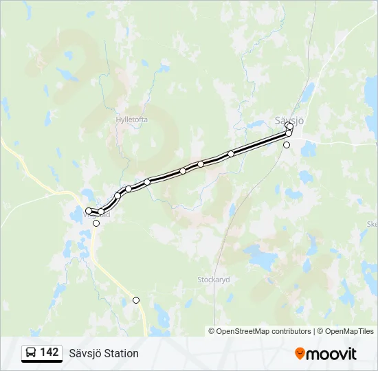 142  Line Map