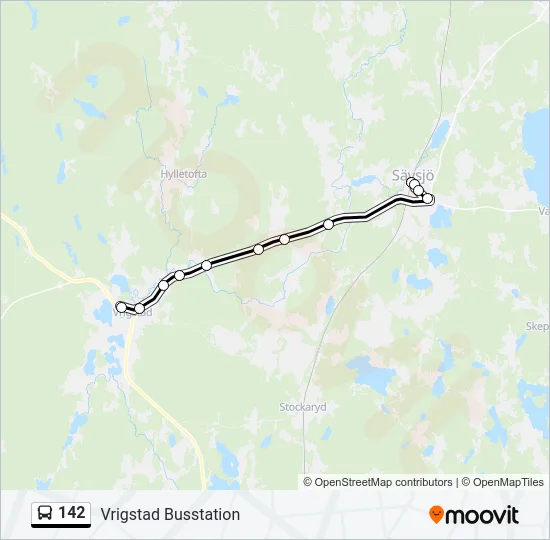 142  Line Map