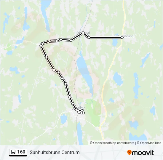 160  Line Map
